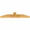 Ekena Millwork Portland Rough Sawn Timber Gable Bracket, Western Red Cedar, 60"W x 12"H x 4"D x 6"F, 5/12 Pitch GBW060X12X0406POR00RWR - alternate 2